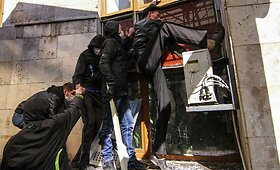 Separatistų i&scaron;puoliai Rytų Ukrainoje