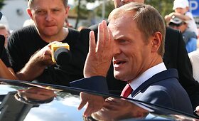 Lenkijos premjeras Donaldas Tuskas atvyko į Lietuvą