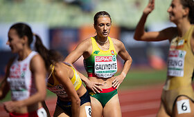 Moterų 800 m bėgimo atranka Europos čempionate &ndash; bėga G.Galvydytė
