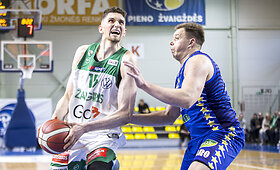 LKL Pasvalyje: &bdquo;Pieno žvaigždės&ldquo; &ndash; Kauno &bdquo;Žalgiris&ldquo;