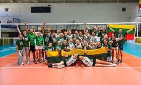 Lietuvos tinklininkių debiutas Europos jaunių čempionate