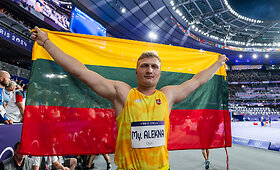 My.Alekna ir A.Gudžius olimpiniame finale Paryžiuje