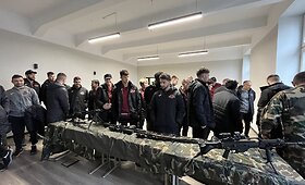 &bdquo;Džiugo&ldquo; futbolininkų susitikimas su Žemaitijos &scaron;auliais