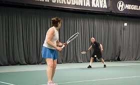 &bdquo;Tennis Space&ldquo; aik&scaron;tyne &ndash; senjorų teniso turnyras