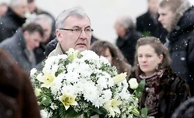 Palaidotas krep&scaron;inio treneris Rimas Girskis