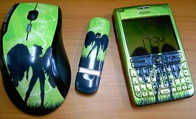 Stilizuoti mobilieji telefonai