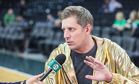 Saulius Prūsaitis Eurolygos rungtynėse Kaune