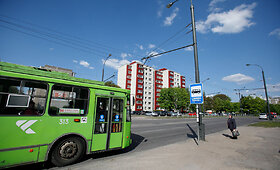 V.Landsbergio-Žemklanio g. vie&scaron;ojo transporto stotelė