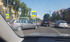 Kauno A.Juozapavičiaus prospekte susidūrė automobiliai