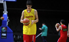 Pasaulio U17 krep&scaron;inio čempionato dalyvių treniruotė &bdquo;Žalgirio&ldquo; arenoje
