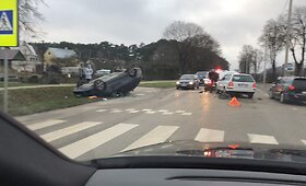 Kaune ant stogo apvirto &bdquo;&Scaron;koda&ldquo;