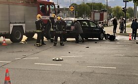 Kaune į avariją pateko greitosios pagalbos automobilis