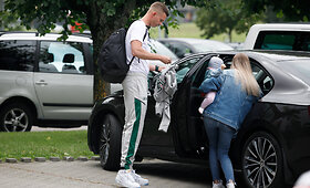 Krep&scaron;inio rinktinės nariai atvyko į Palangą