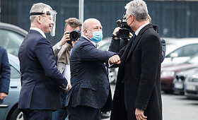 Prezidentas Gitanas Nausėda lankėsi Kauno vakcinacijos centre