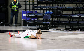 Justės Jocytės trauma rungtynėse su suomėmis