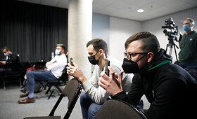 Jure Zdovco spaudos konferencija prie&scaron; i&scaron;vyką į Graikiją