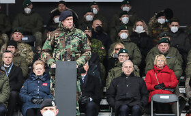 NATO prie&scaron;akinių pajėgų bataliono penkmečio renginys Rukloje