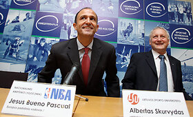 Lietuvoje lankėsi NBA Europos padalinio vadovas