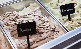 &bdquo;Gelato Archie&ldquo; ledainė Kauno senamiestyje