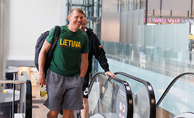 Lietuvos krep&scaron;inio rinktinė i&scaron;skrido į Vokietiją
