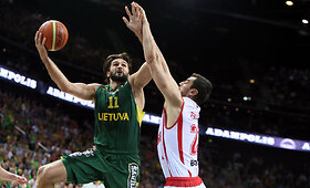 I&scaron;lydėtuvės į Europos vyrų krep&scaron;inio čempionatą: Lietuva &ndash; Gruzija