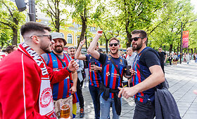 Eurolygos finalo ketverto aistruoliai Kauno Laisvės alėjoje