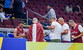 Pasaulio krep&scaron;inio čempionatas Maniloje: Latvija &ndash; Vokietija