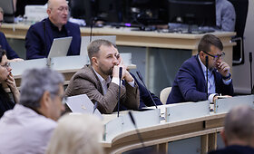 Visvaldas Matijo&scaron;aitis Kauno miesto tarybos posėdyje