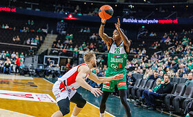 LKL rungtynėse susitiko Kauno &bdquo;Žalgiris&ldquo; ir Mažeikių &bdquo;M Basket&ndash;Delamode&ldquo;
