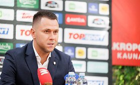 Futbolo aprangos pristatymas Kauno Akropolyje