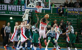 LKL atkrintamosios: Kauno &bdquo;Žalgiris&ldquo; &ndash; Utenos &bdquo;Juventus&ldquo;