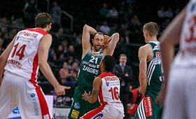 LKL pusfinaliai: Kauno &bdquo;Žalgiris&ldquo; &ndash; Utenos &bdquo;Juventus&ldquo;