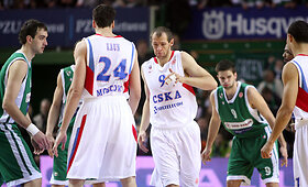 Kauno &bdquo;Žalgiris&ldquo; prie&scaron; Maskvos CSKA