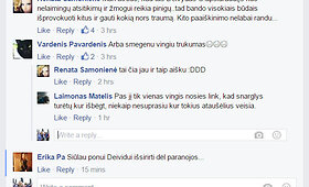 Grasinantys prane&scaron;imai feisbuke