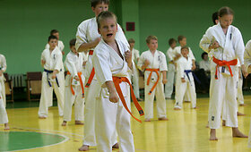 Kyokushin karate egzaminų sesija