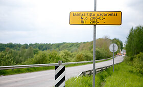 Kaune prasidėjo tilto per Jiesią remontas