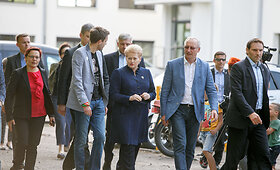 Dalia Grybauskaitė apsilankė &bdquo;Laisvės piknike&ldquo;