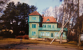 Prano Vaiciu&scaron;kos vila prie&scaron; renovaciją