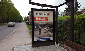 Senojo Kauno nuotraukos papuo&scaron; vie&scaron;ojo transporto stoteles