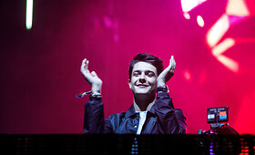 Prancūzų dižėjaus Kungs pasirodymas &bdquo;Granatos Live&ldquo; scenoje