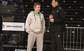 &bdquo;Žalgirio&ldquo; treniruotė prie&scaron; kovą su Atėnų &bdquo;Panathinaikos&ldquo;
