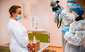 Fotoreportaže &ndash; &Scaron;iaulių ligoninės medicinos darbuotojų kasdienybė