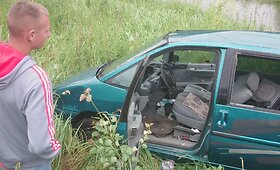 Nuo policijos bėgę galimai neblaivūs asmenys Balsių kaime sukėlė avariją