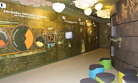 Saugomų teritorijų Nacionalinis lankytojų centre &ndash; nauja ekspozicija