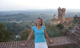 Po Italiją viena keliavusi Žydrė Dargužytė sugriovė visus stereotipus