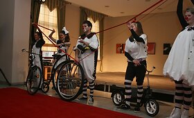 Klaipėdos teatralams i&scaron;dalintos &bdquo;Padėkos kaukės&ldquo;