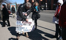 Piketas Klaipėdoje