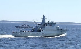 Baltijos jūroje treniravosi kariai