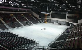 Klaipėdos arena ruo&scaron;iasi pirmam renginiui
