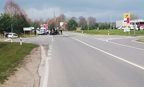 Avarijoje &Scaron;ilutės rajone sužaloti du vairuotojai